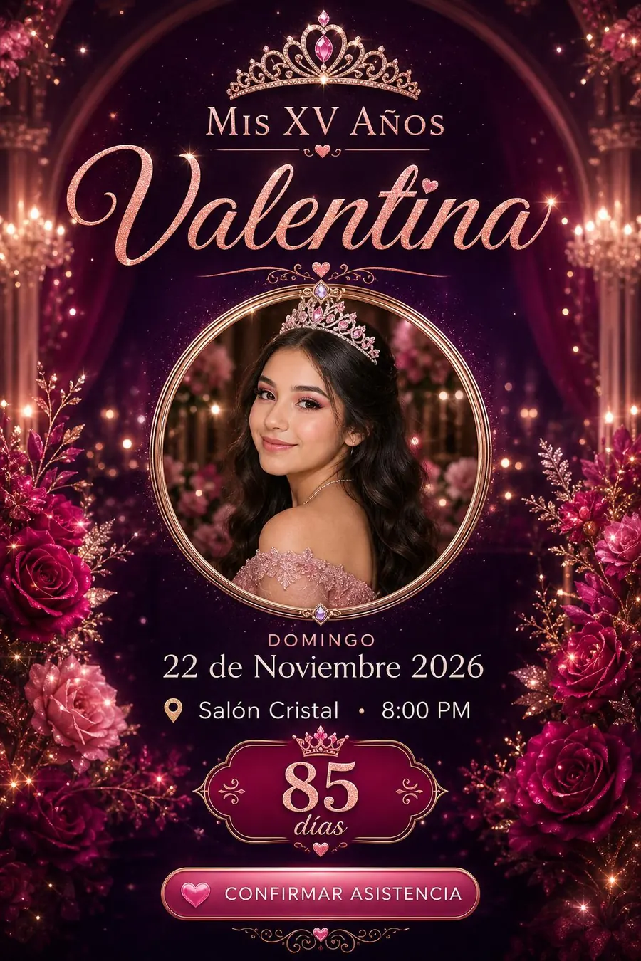 👑 XV años